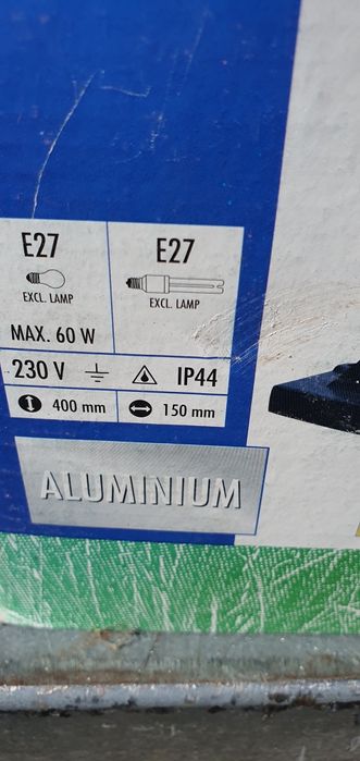 Lampa stojąca ogrodowa