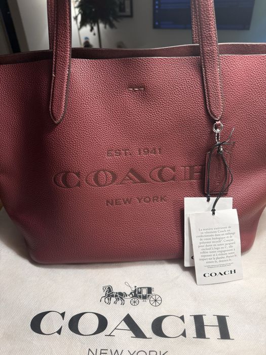 Шкіряна сумка Coach