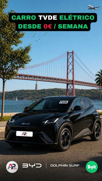 0€ Aluguer de Viaturas TVDE 0€ | Bolt Viatura 24/7|Sem Comissão LISBOA