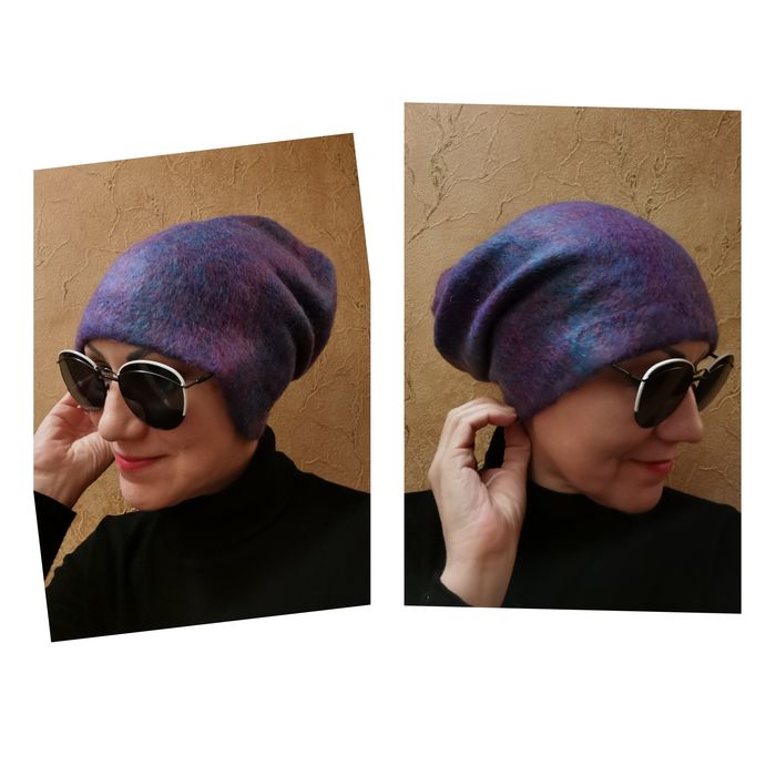 Мохеровая шапка Donegal Mohair