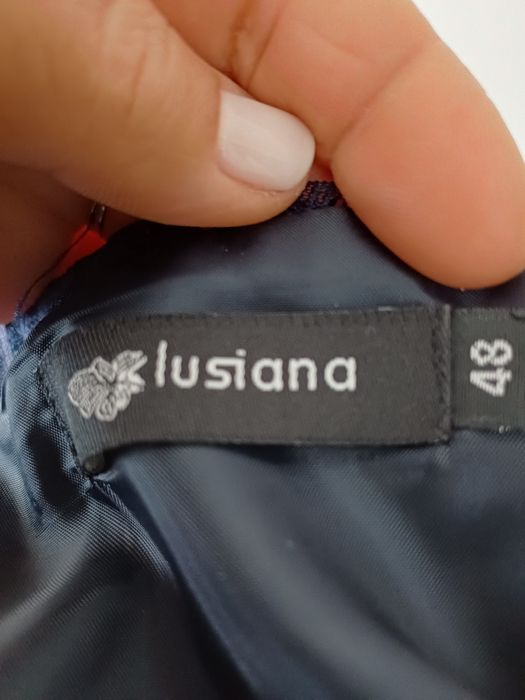 Vestido midi Lusiana