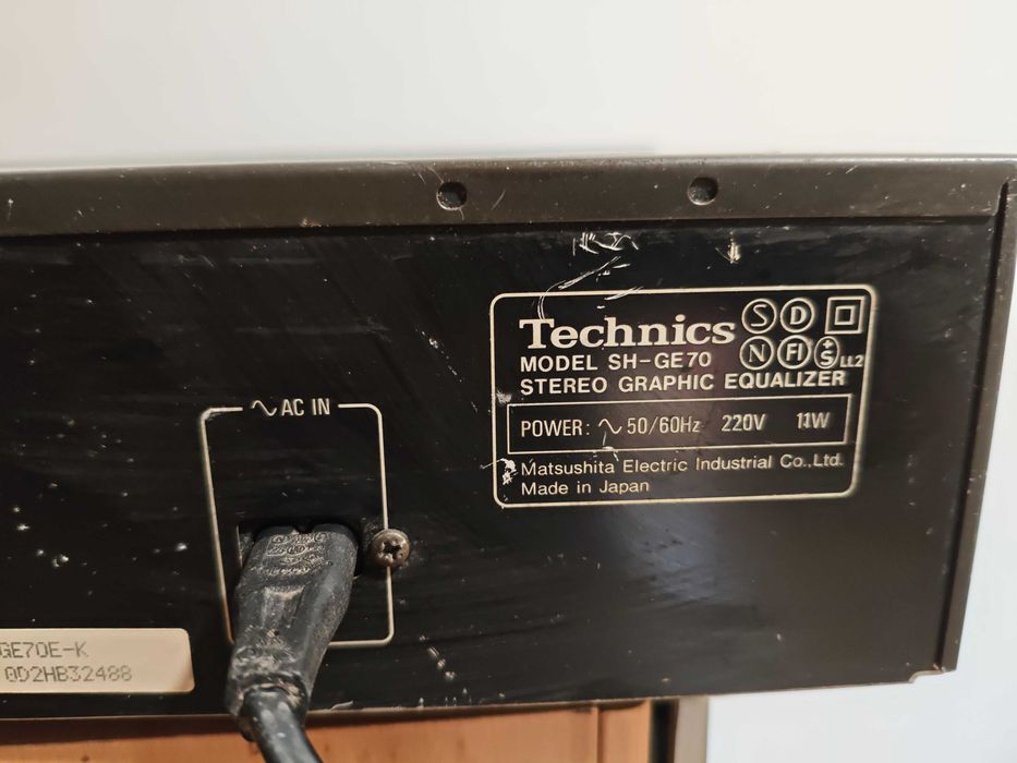 Equalizador Technics SH-GE70