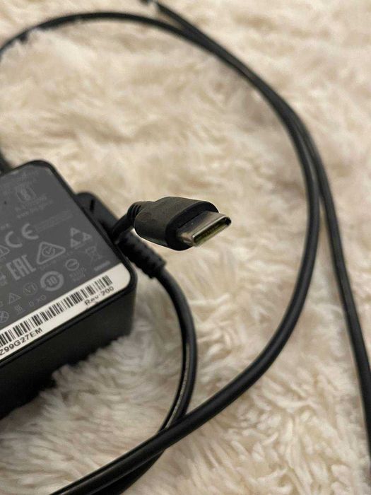 Oryginalna ładowarka Lenovo USB-C 65W – używana, sprawna