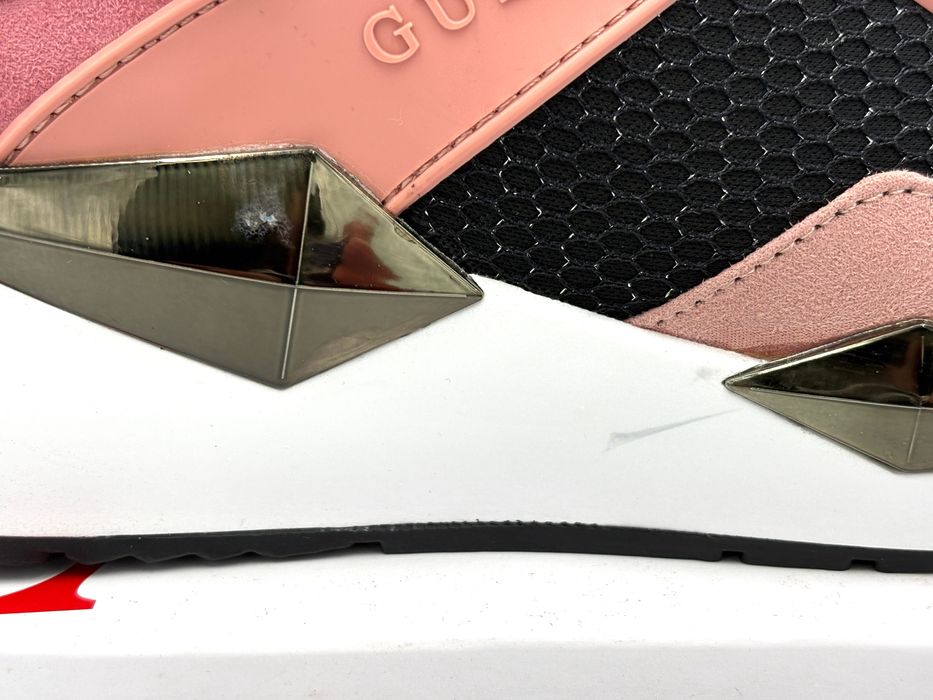 ‼️Nowe oryginalne sneakersy GUESS Typical4 różowe 37 AZ 046 damskie