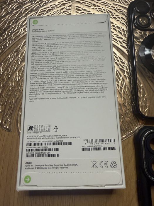 Iphone 15 pro 128 gb