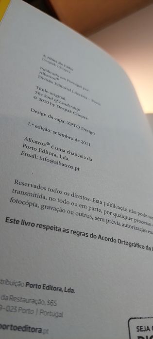 A Alma do Líder - Deepak Chopra