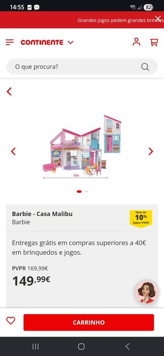 Casa Barbie  Malibu como nova