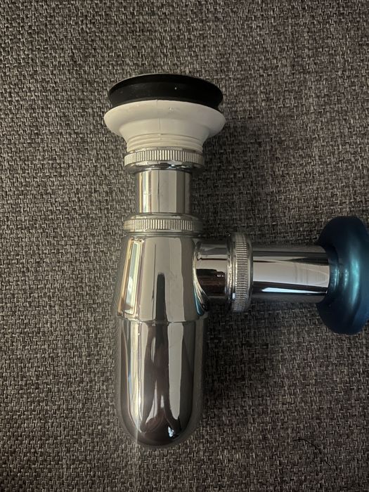 Półsyfon umywalkowy chrom