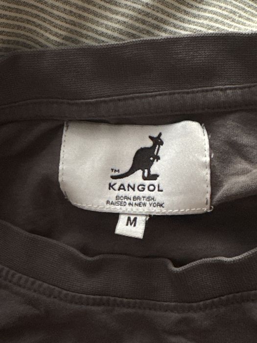 Сірий лонгслів Kangol
