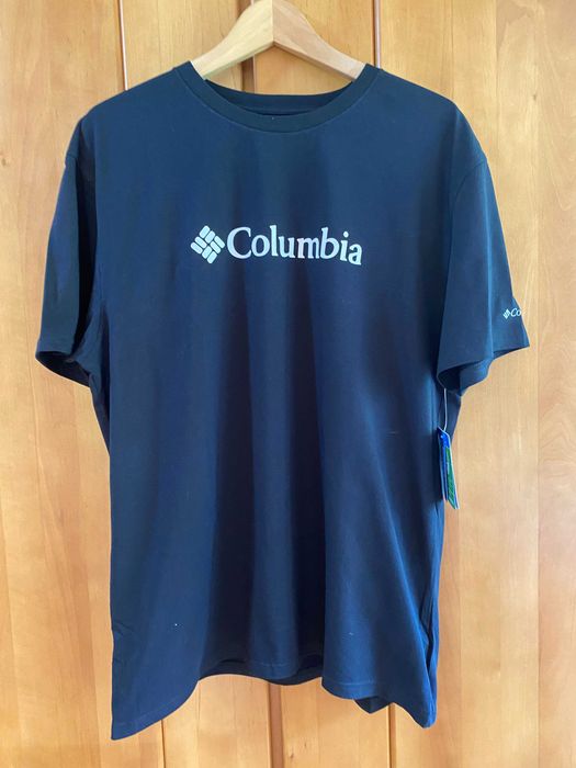 Nowa czarna koszulka Columbia L