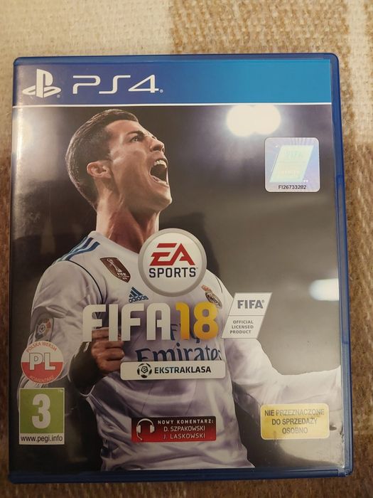 Gra Fifa 18 na ps4
