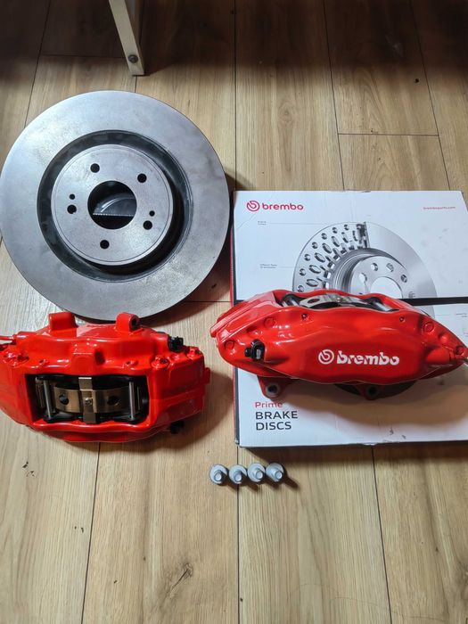 Swap układu hamulcowego Brembo do Mitsubishi.