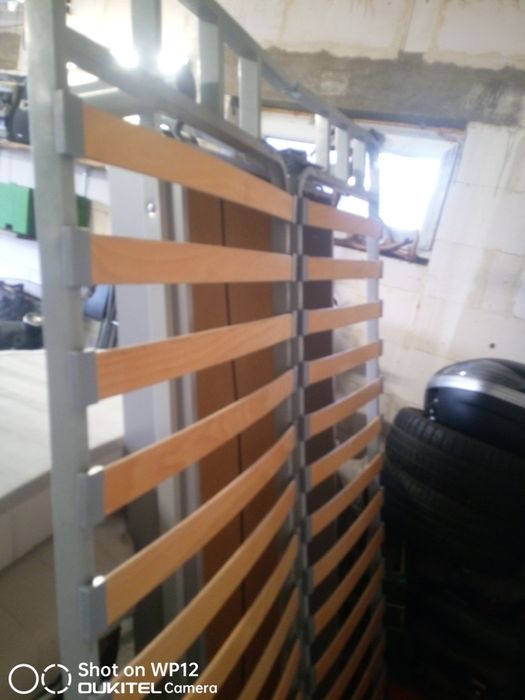 łóżko metalowe skladane