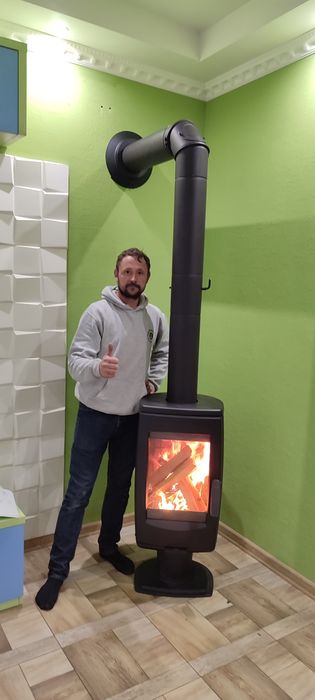 Монтаж дымоходов, чистка дымоходов, твердотопливных котлов ...