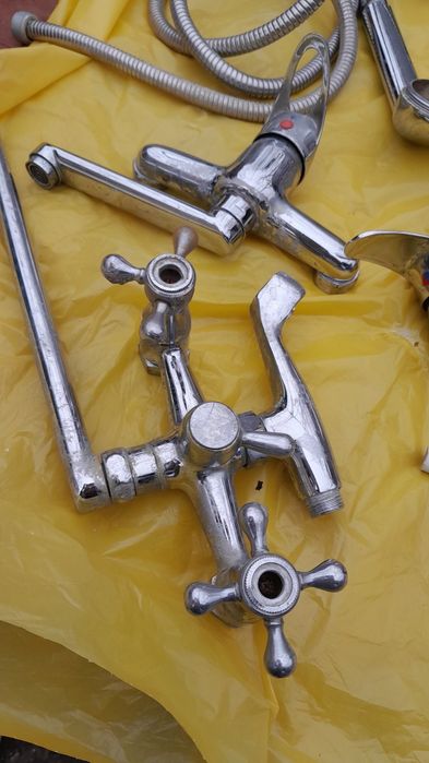 Краны для душа и ванны. Б/у