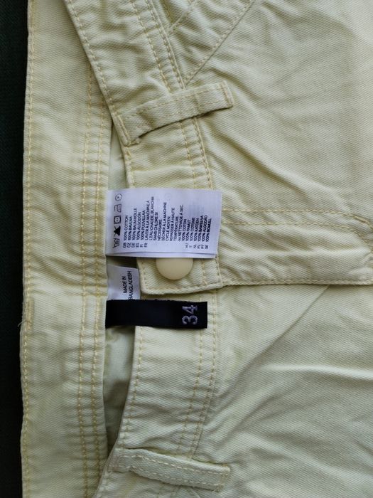 H&M żółte szorty