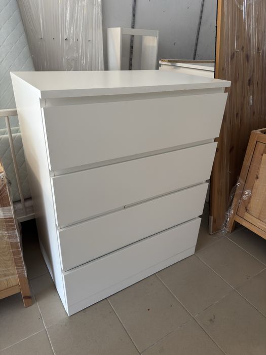 Komoda ikea malm 4 szuflady stan BDB + DOWOZ