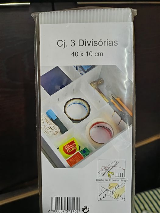 Várias Divisórias para gavetas