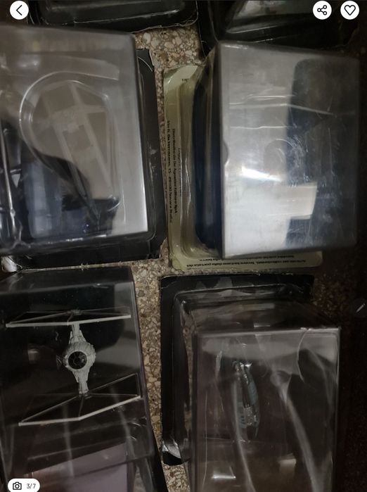 Star Wars Deagostini Kultowe Statki i Pojazdy 6x modele Gwiezdne Wojny