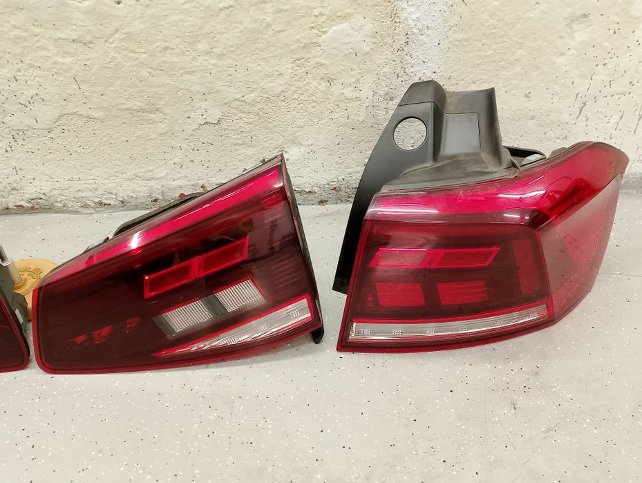 VW Passat B8 Lift B8,5 Kombi Komplet Lamp Tył Tylnich