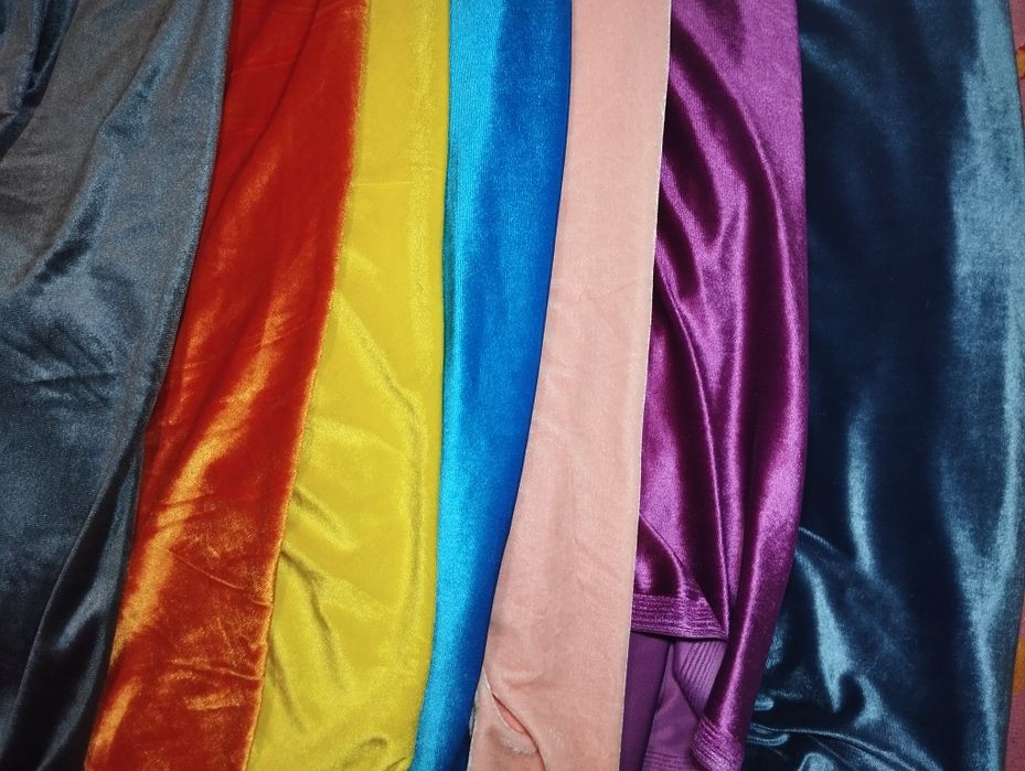 Распродажа Ткань Стрейч Бархат