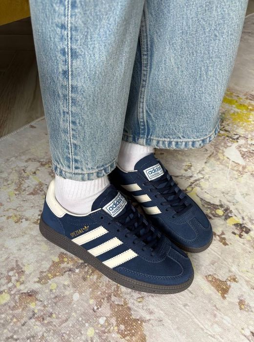 НОВИНКА! Adidas Handball Spezial Night Indigo Blue Cream 37 - 45 адік