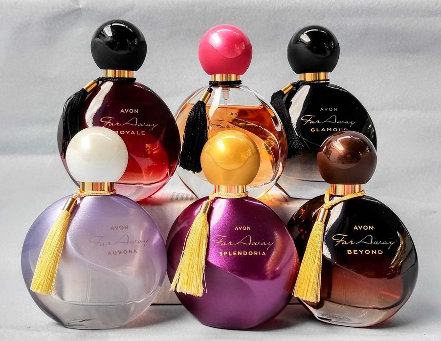 Far Away Beyond Royale Gold Rebel Infinity Glamour 50 мл Avon Luminata