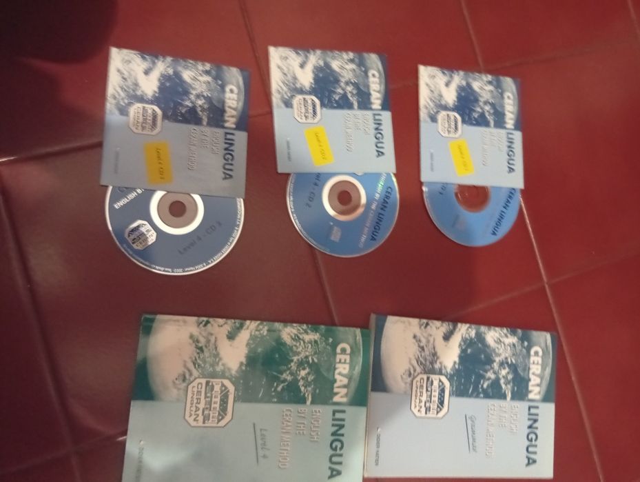 CERANLINGUA level 4 em ótimo estado com 3 CDs
