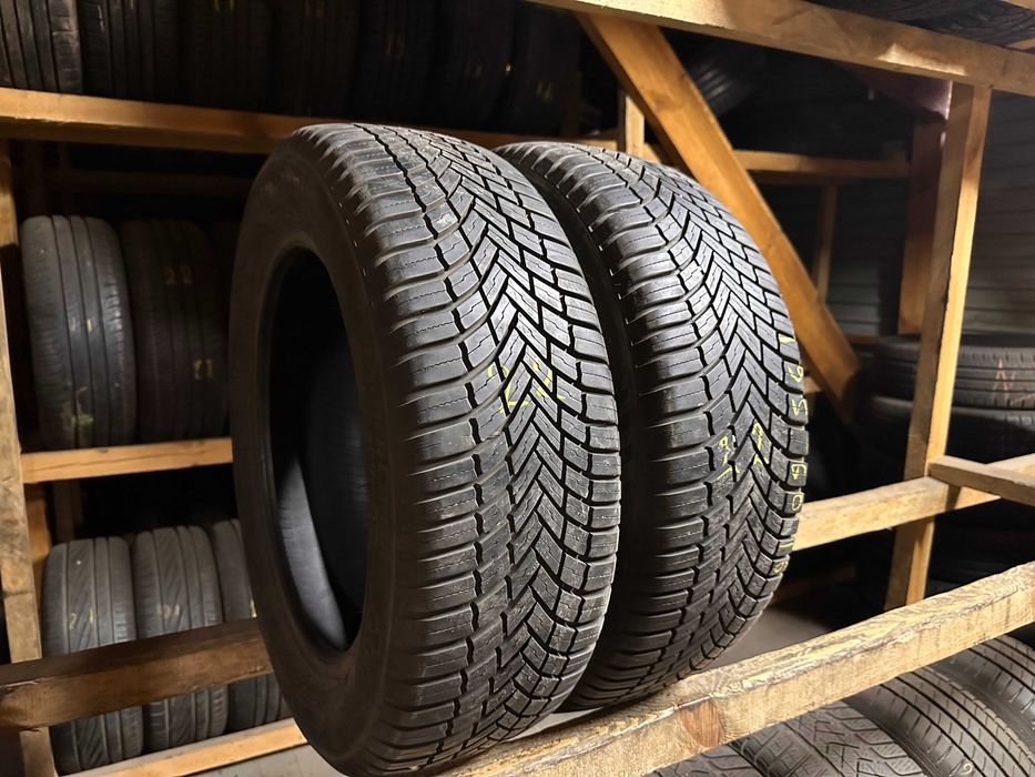 Шини всесезонні 195/60R16 BRIDGESTONE WEATHER CONTROL A005 2шт 6+мм 2022