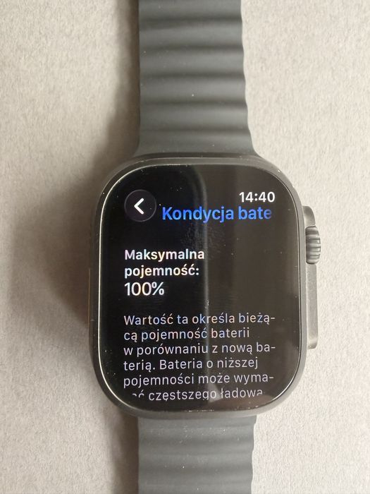 Apple Watch Ultra 3 z gwarancją