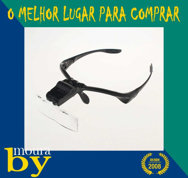 lupa Rightwell tem 5 tipos de lentes