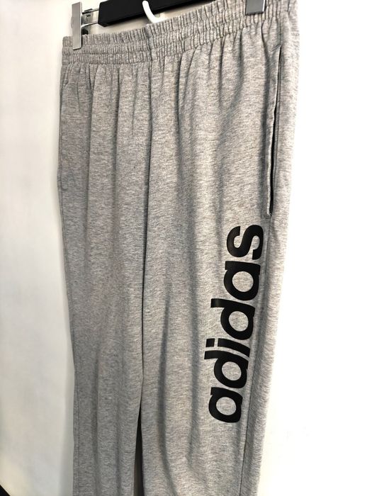 Adidas spodnie dresowe sportowe bawełniane męskie M