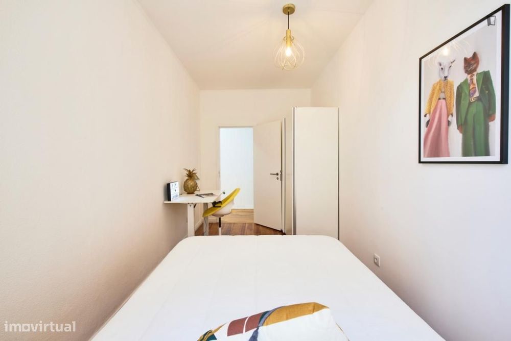 Quarto - localizado em Graça Lisbon