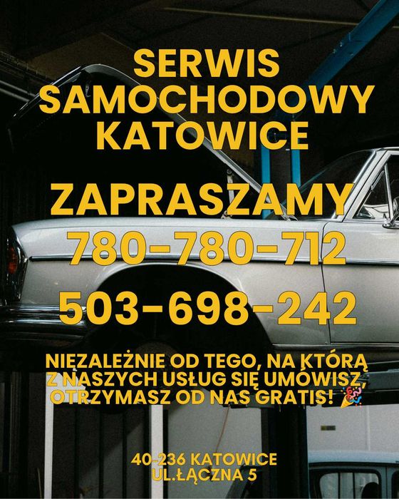 Mechanik Katowice | warsztat samochodowy | klima | wulkanizacja | geometria kół