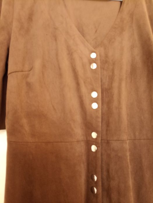 Vestido de camurcine Mango M bom estado