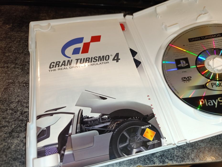 Gran Turismo 4 PS2 język angielski płyta 9/10 sklep kioskzgrami