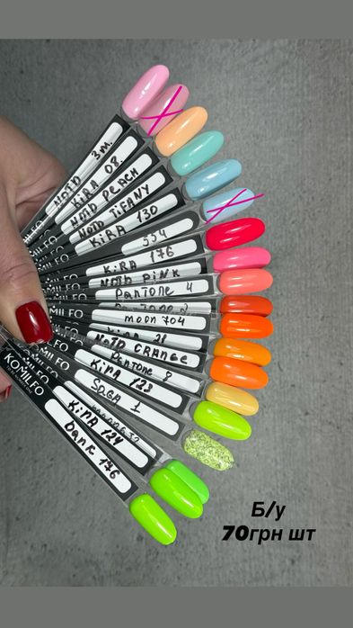 Продам гель лаки