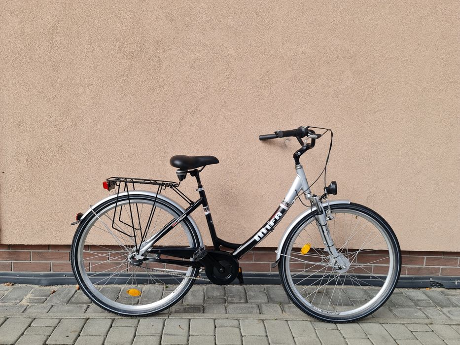 Damka miejska MIFA koła 28 SHIMANO aluminium rabat WYSYŁKA
