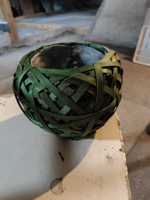 Wiklinowa osłona doniczki