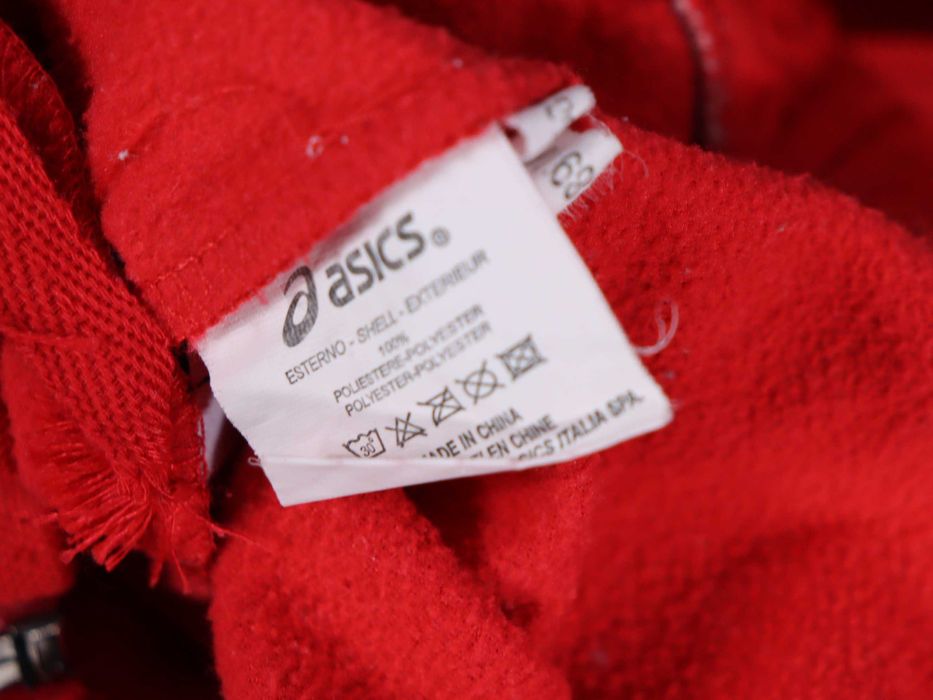 Asics team line męska bluza sportowa treningowa rozpinana XXL oversize