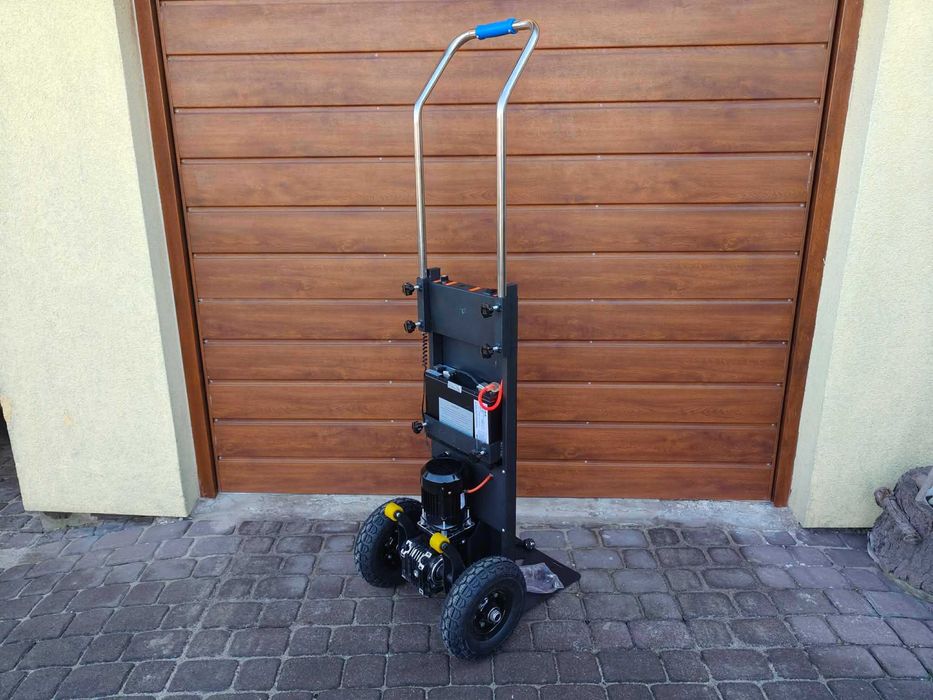 Schodołaz elektryczny 400kg wózek transportowy na schody krokowy