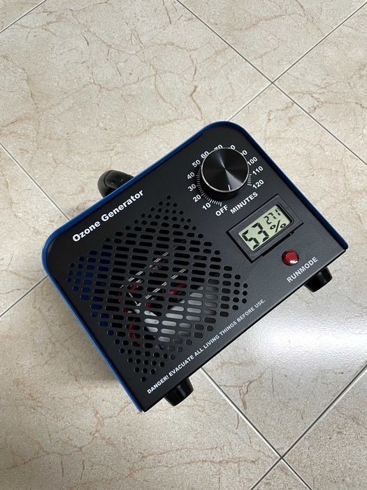 Gerador de Ozono 65.000 mg/h, Ozonizador Industrial O3 com Temporizador de 120 Min