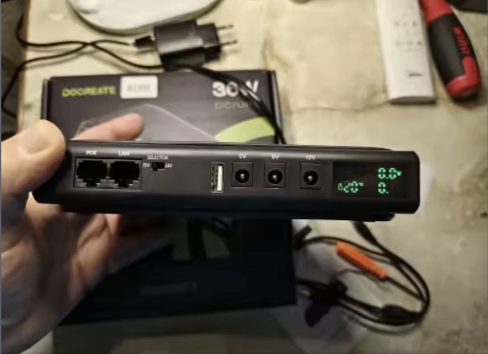 Безперебійник DC UPS інтернет без світла упс ups