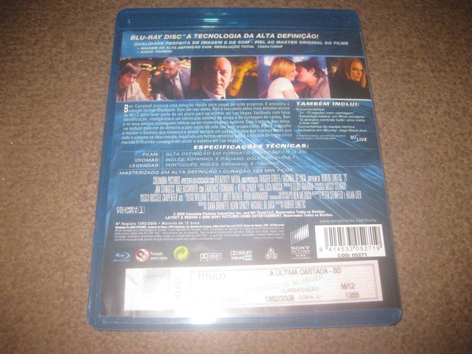 Blu-Ray "A Última Cartada" com Kevin Spacey