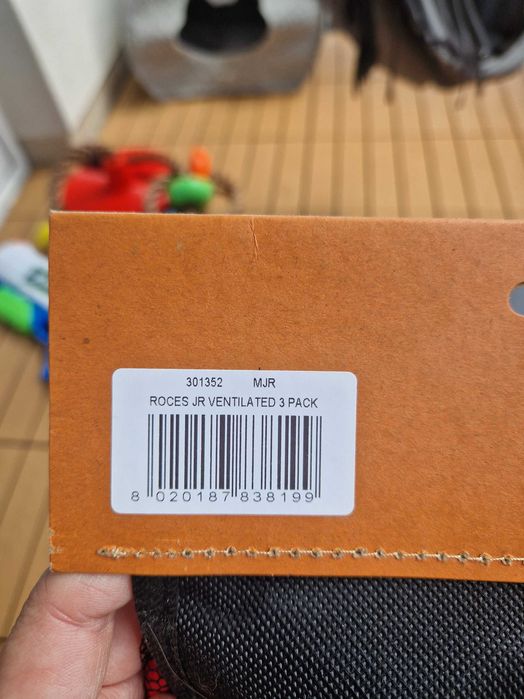 rolki Rollerblade Microblade + ochraniacze Roces