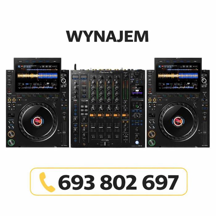 Wynajem CDJ-3000 X DJM-A9, konsola dj, AlphaTheta cdj3000 Pioneer djm