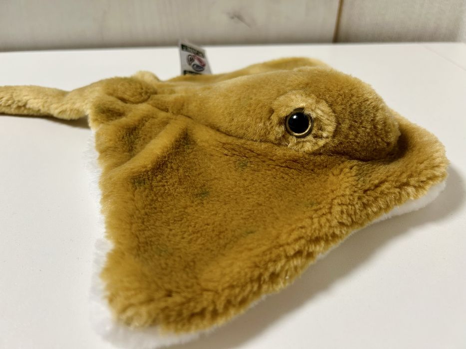 Колекційна мʼяка іграшка реалістика скат Nature planet