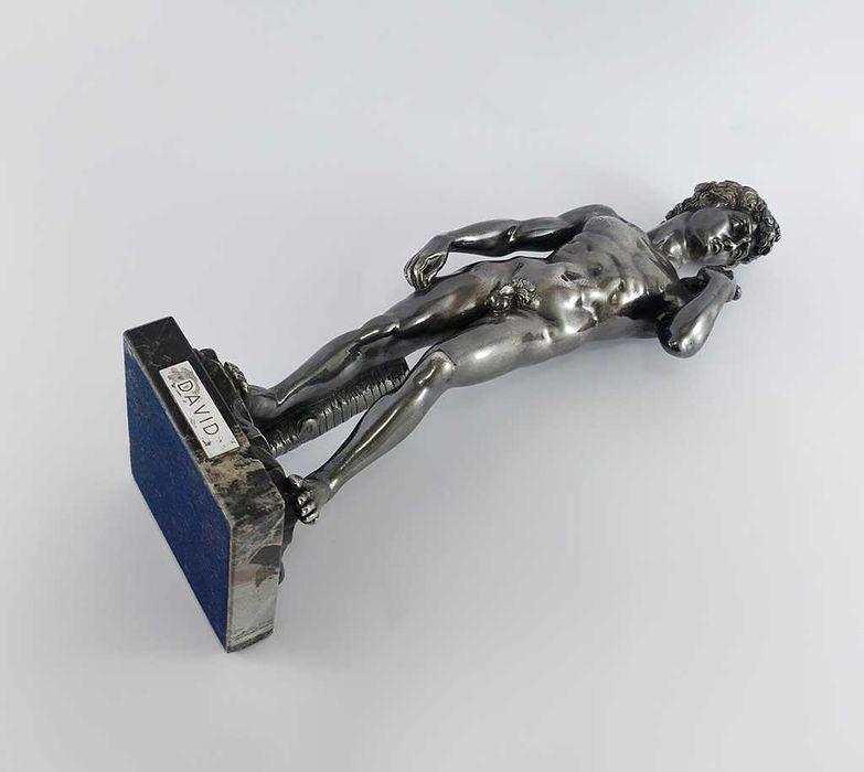 Rzeźba autorska - DAVID - srebro próba 925