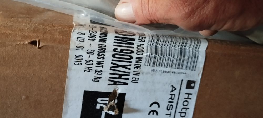 Exaustor HotPoint Ariston HDMI 90 IX/HA