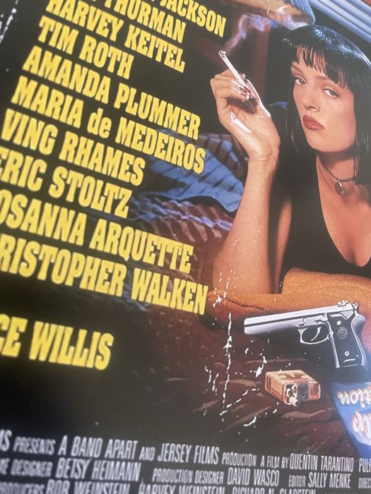 Plakat z filmu Pulp Fiction